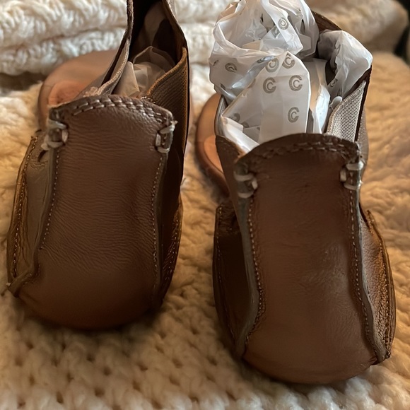 Corso Como Taupe Tan Leather Sandal size 6 - Picture 5 of 13